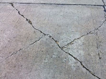 vết nứt sàn bê tông